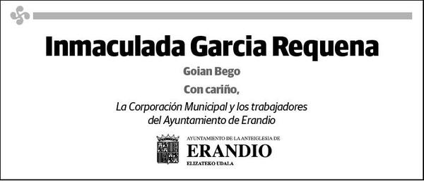 GARCIA REQUENA,INMACULADA