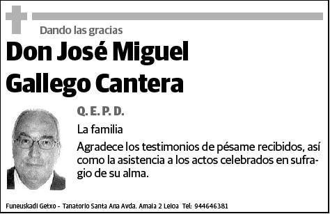 GALLEGO CANTERA,JOSE MIGUEL