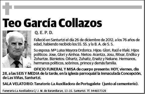 GARCIA COLLAZOS,TEO