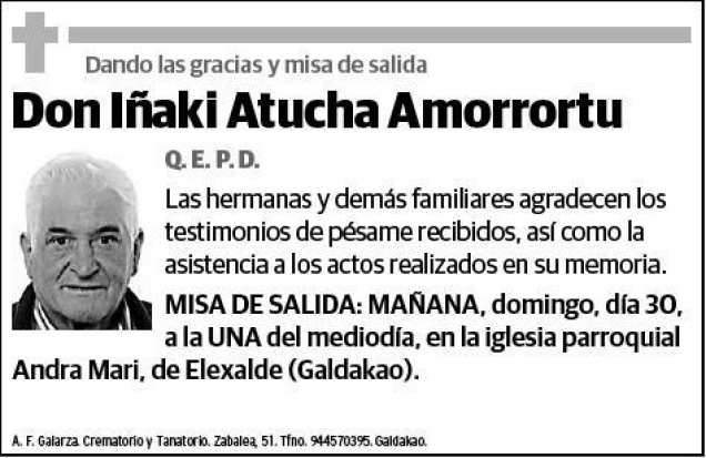 ATUCHA AMORRORTU,IÑAKI