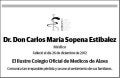 SOPENA ESTIBALEZ,CARLOS MARIA