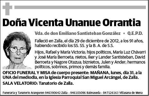 UNANUE ORRANTIA,VICENTA