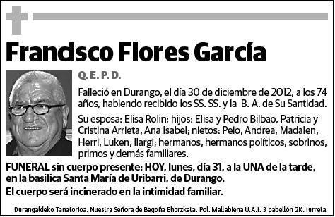 FLORES GARCIA,FRANCISCO