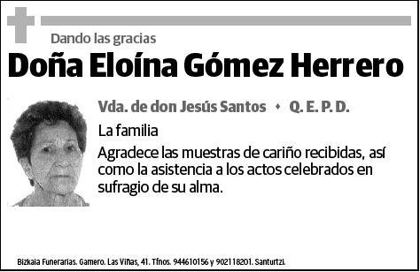 GOMEZ HERRERO,ELOINA