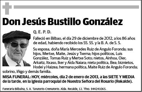 BUSTILLO GONZALEZ,JESUS