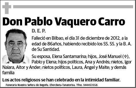 VAQUERO CARRO,PABLO