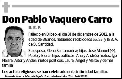 VAQUERO CARRO,PABLO