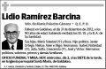 RAMIREZ BARCINA,LIDIO