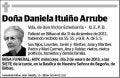 ITUIÑO ARRUBE,DANIELA