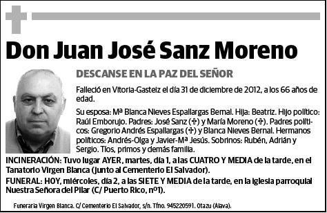 SANZ MORENO,JUAN JOSE