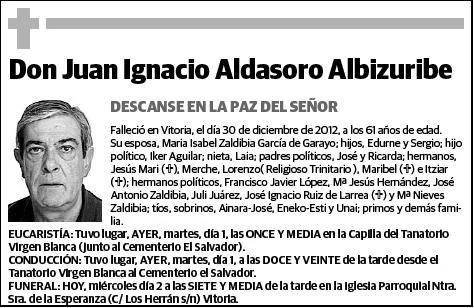 ALDASORO ALBIZURIBE,JUAN IGNACIO