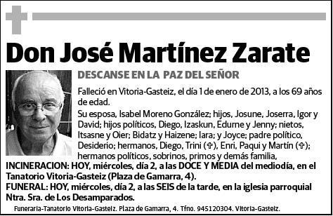 MARTINEZ ZARATE,JOSE