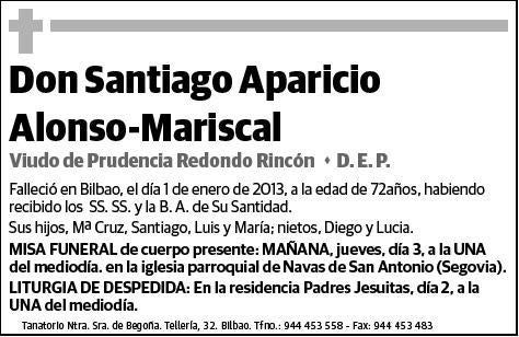 APARICO ALONSO-MARISCAL,SANTIAGO