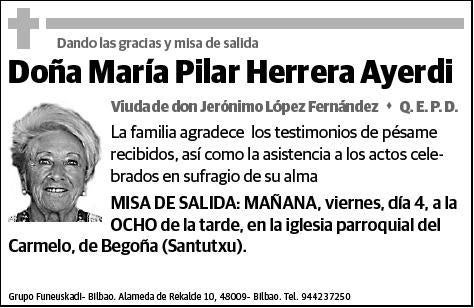 HERRERA AYERDI,MARIA PILAR