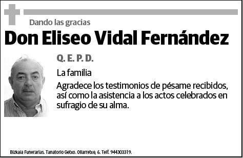 VIDAL FERNANDEZ,ELISEO