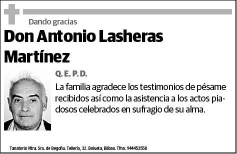 LASHERAS MARTINEZ,ANTONIO