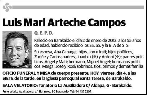 ARTECHE CAMPOS,LUIS MARI