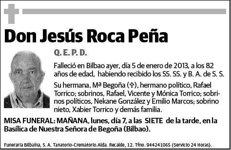 ROCA PEÑA,JESUS