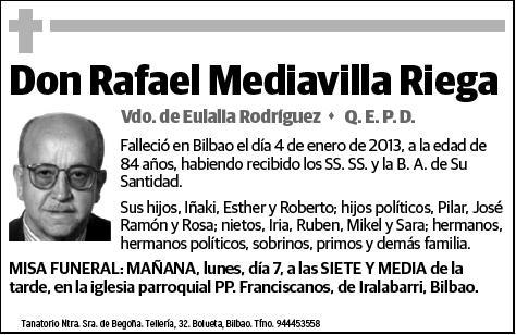 MEDIAVILLA RIEGA,RAFAEL