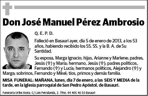 PEREZ AMBROSIO,JOSE MANUEL