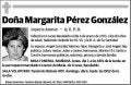 PEREZ GONZALEZ,MARGARITA