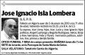 ISLA LOMBERA,JOSE IGNACIO