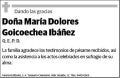 GOICOECHEA IBAÑEZ,MARIA DOLORES