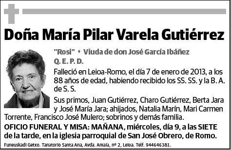 VARELA GUTIERREZ,MARIA PILAR