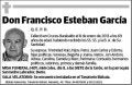 ESTEBAN GARCIA,FRANCISCO