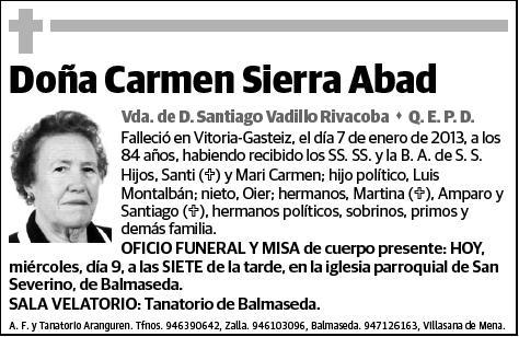 SIERRA ABAD,CARMEN