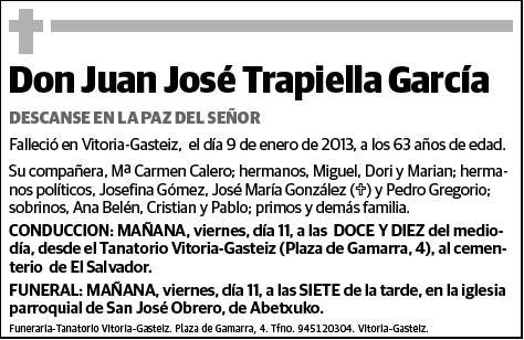 TRAPIELLA GARCIA,JUAN JOSE