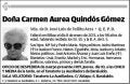 QUINDOS GOMEZ,CARMEN AUREA