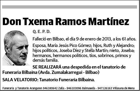 RAMOS MARTINEZ,TXEMA