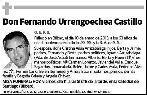 URRENGOECHEA CASTILLO,FERNANDO