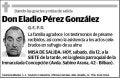 PEREZ GONZALEZ,ELADIO