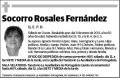 ROSALES FERNANDEZ,SOCORRO