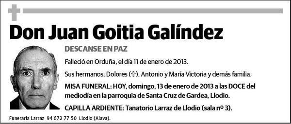 GOITIA GALINDEZ,JUAN