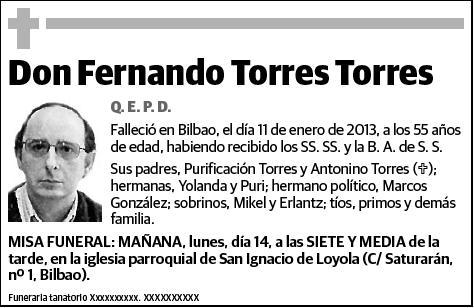 TORRES TORRES,FERNANDO