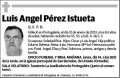 PEREZ ISTUETA,LUIS ANGEL