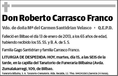 CARRASCO FRANCO,ROBERTO