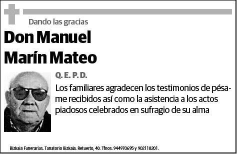 MARIN MATEO,MANUEL