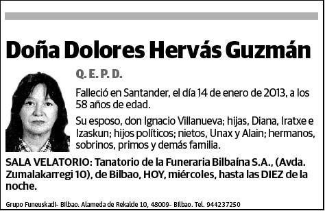 HERVAS GUZMAN,DOLORES