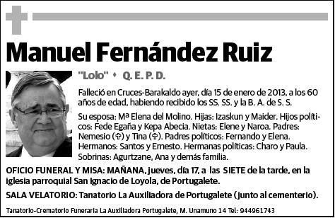 FERNANDEZ RUIZ,MANUEL