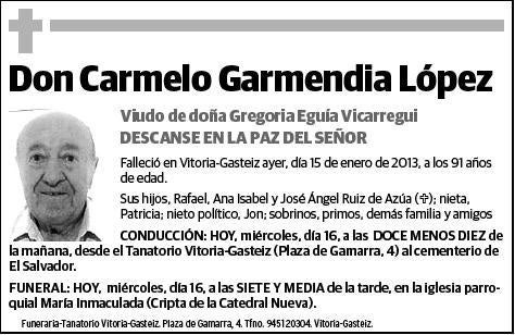 GARMENDIA LOPEZ,CARMELO