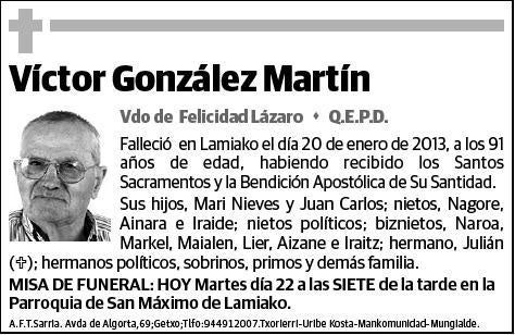 GONZALEZ MARTIN,VICTOR