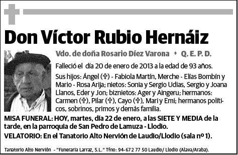 RUBIO HERNAIZ,VICTOR