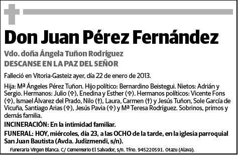 PEREZ FERNANDEZ,JUAN