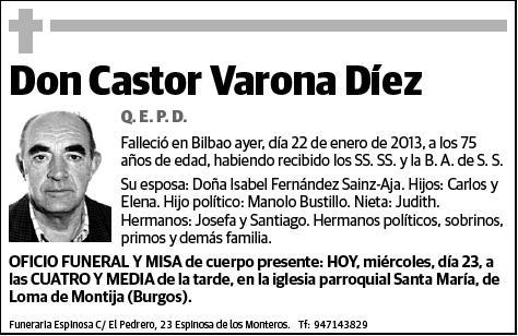 VARONA DIEZ,CASTOR