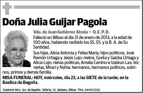 GUIJAR PAGOLA,JULIA