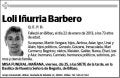 IÑURRIA BARBERO,LOLI